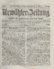 Urwähler-Zeitung : Organ für Jedermann aus dem Volke, Donnerstag, 16. September 1852, Nr. 217.