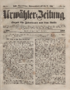 Urwähler-Zeitung : Organ für Jedermann aus dem Volke, Mittwoch, 22. September 1852, Nr. 222.