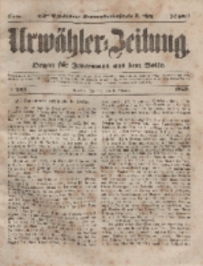 Urwähler-Zeitung : Organ für Jedermann aus dem Volke, Dienstag, 5. Oktober 1852, Nr. 233.