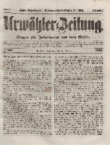 Urwähler-Zeitung : Organ für Jedermann aus dem Volke, Donnerstag, 14. Oktober 1852, Nr. 241.