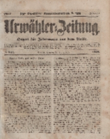 Urwähler-Zeitung : Organ für Jedermann aus dem Volke, Sonntag, 17. Oktober 1852, Nr. 244.
