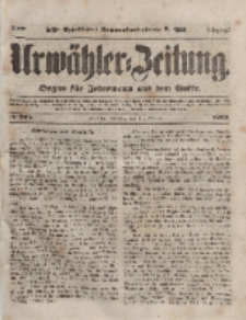 Urwähler-Zeitung : Organ für Jedermann aus dem Volke, Dienstag, 19. Oktober 1852, Nr. 245.