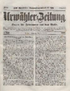 Urwähler-Zeitung : Organ für Jedermann aus dem Volke, Donnerstag, 21. Oktober 1852, Nr. 247