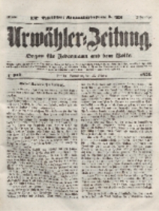 Urwähler-Zeitung : Organ für Jedermann aus dem Volke, Sonnabend, 23. Oktober 1852, Nr. 249.