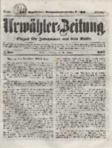 Urwähler-Zeitung : Organ für Jedermann aus dem Volke, Dienstag, 26. Oktober 1852, Nr. 251.