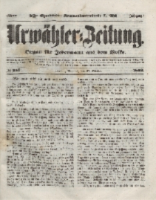 Urwähler-Zeitung : Organ für Jedermann aus dem Volke, Mittwoch, 27. Oktober 1852, Nr. 252.