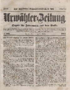 Urwähler-Zeitung : Organ für Jedermann aus dem Volke, Sonntag, 31. Oktober 1852, Nr. 256.