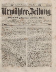 Urwähler-Zeitung : Organ für Jedermann aus dem Volke, Sonntag, 7. November 1852, Nr. 262.