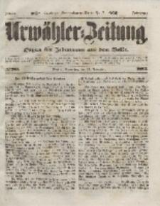 Urwähler-Zeitung : Organ für Jedermann aus dem Volke, Donnerstag, 11. November 1852, Nr. 265.