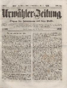 Urwähler-Zeitung : Organ für Jedermann aus dem Volke, Freitag, 19. November 1852, Nr. 272.