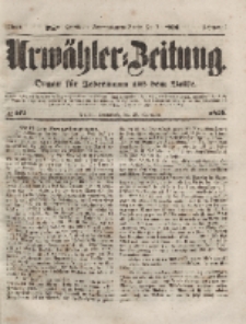 Urwähler-Zeitung : Organ für Jedermann aus dem Volke, Sonnabend, 20. November 1852, Nr. 273.