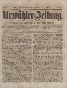 Urwähler-Zeitung : Organ für Jedermann aus dem Volke, Sonnabend, 4. Dezember 1852, Nr. 285.