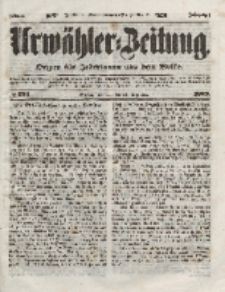 Urwähler-Zeitung : Organ für Jedermann aus dem Volke, Dienstag, 21. Dezember 1852, Nr. 299.