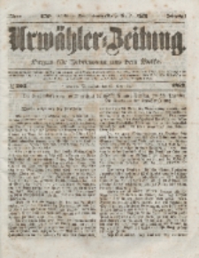 Urwähler-Zeitung : Organ für Jedermann aus dem Volke, Sonnabend, 25. Dezember 1852, Nr. 303.