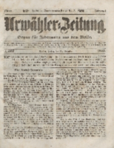 Urwähler-Zeitung : Organ für Jedermann aus dem Volke, Freitag, 31. Dezember 1852, Nr. 307.