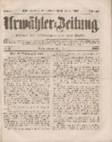 Urwähler-Zeitung : Organ für Jedermann aus dem Volke, Mittwoch, 5. Januar 1853, Nr. 3.