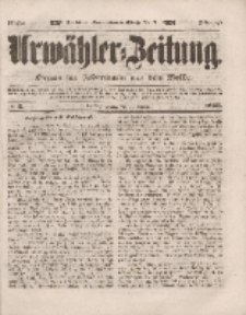 Urwähler-Zeitung : Organ für Jedermann aus dem Volke, Freitag, 7. Januar 1853, Nr. 5.