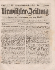 Urwähler-Zeitung : Organ für Jedermann aus dem Volke, Sonntag, 9. Januar 1853, Nr. 7.