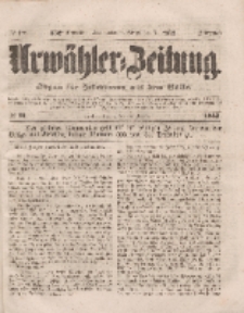 Urwähler-Zeitung : Organ für Jedermann aus dem Volke, Freitag, 14. Januar 1853, Nr. 11.