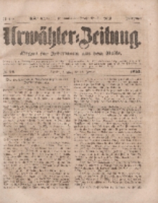 Urwähler-Zeitung : Organ für Jedermann aus dem Volke, Dienstag, 18. Januar 1853, Nr. 14.