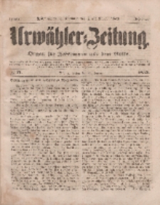 Urwähler-Zeitung : Organ für Jedermann aus dem Volke, Freitag, 21. Januar 1853, Nr. 17.