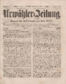 Urwähler-Zeitung : Organ für Jedermann aus dem Volke, Freitag, 28. Januar 1853, Nr. 23.