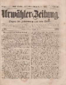 Urwähler-Zeitung : Organ für Jedermann aus dem Volke, Sonntag, 30. Januar 1853, Nr. 25.