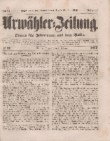 Urwähler-Zeitung : Organ für Jedermann aus dem Volke, Mittwoch, 2. Februar 1853, Nr. 27.