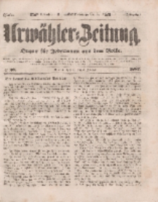 Urwähler-Zeitung : Organ für Jedermann aus dem Volke, Freitag, 4. Februar 1853, Nr. 29.