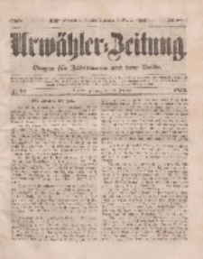 Urwähler-Zeitung : Organ für Jedermann aus dem Volke, Dienstag, 22. Februar 1853, Nr. 44.