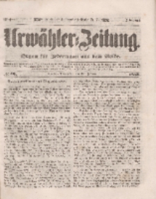 Urwähler-Zeitung : Organ für Jedermann aus dem Volke, Donnerstag, 24. Februar 1853, Nr. 46.