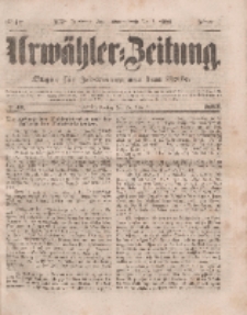 Urwähler-Zeitung : Organ für Jedermann aus dem Volke, Freitag, 25. Februar 1853, Nr. 47.