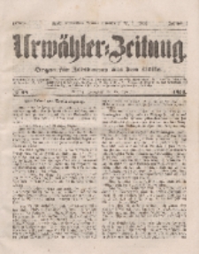 Urwähler-Zeitung : Organ für Jedermann aus dem Volke, Sonnabend, 26. Februar 1853, Nr. 48.