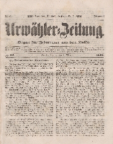 Urwähler-Zeitung : Organ für Jedermann aus dem Volke, Dienstag, 1. März 1853, Nr. 50.
