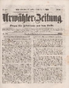 Urwähler-Zeitung : Organ für Jedermann aus dem Volke, Freitag, 4. März 1853, Nr. 53.