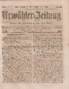 Urwähler-Zeitung : Organ für Jedermann aus dem Volke, Sonntag, 6. März 1853, Nr. 55.