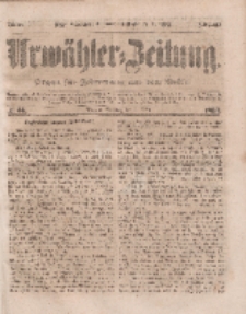 Urwähler-Zeitung : Organ für Jedermann aus dem Volke, Sonntag, 6. März 1853, Nr. 55.