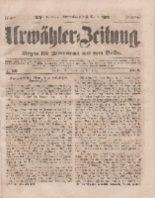 Urwähler-Zeitung : Organ für Jedermann aus dem Volke, Sonnabend, 12. März 1853, Nr. 60.
