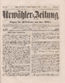 Urwähler-Zeitung : Organ für Jedermann aus dem Volke, Freitag, 18. März 1853, Nr. 65.