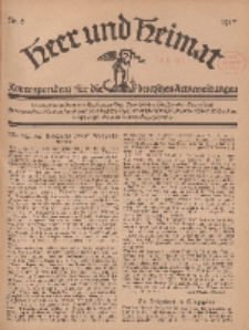 Heer und Heimat : Korrespondenz für die deutschen Armeezeitungen, 1917, Nr 6.