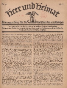 Heer und Heimat : Korrespondenz für die deutschen Armeezeitungen, 1917, Nr 11.