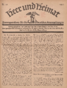 Heer und Heimat : Korrespondenz für die deutschen Armeezeitungen, 1917, Nr 12.