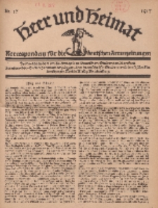 Heer und Heimat : Korrespondenz für die deutschen Armeezeitungen, 1917, Nr 17.
