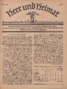 Heer und Heimat : Korrespondenz für die deutschen Armeezeitungen, 1917, Nr 20.