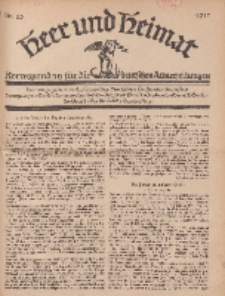 Heer und Heimat : Korrespondenz für die deutschen Armeezeitungen, 1917, Nr 25.