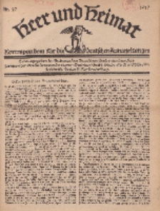 Heer und Heimat : Korrespondenz für die deutschen Armeezeitungen, 1917, Nr 27.
