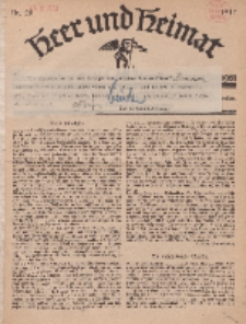 Heer und Heimat : Korrespondenz für die deutschen Armeezeitungen, 1917, Nr 28.