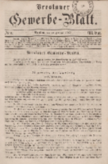 Breslauer Gewerbe-Blatt [...]. VIII. Band. 22. Februar, 1862, Nr. 4.
