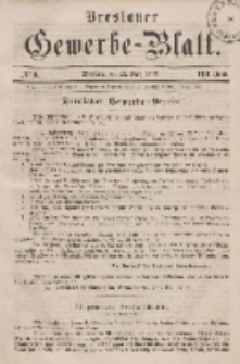 Breslauer Gewerbe-Blatt [...]. VIII. Band. 22. März, 1862, Nr. 6.