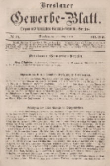 Breslauer Gewerbe-Blatt [...]. VIII. Band. 31. Mai, 1862, Nr. 11.